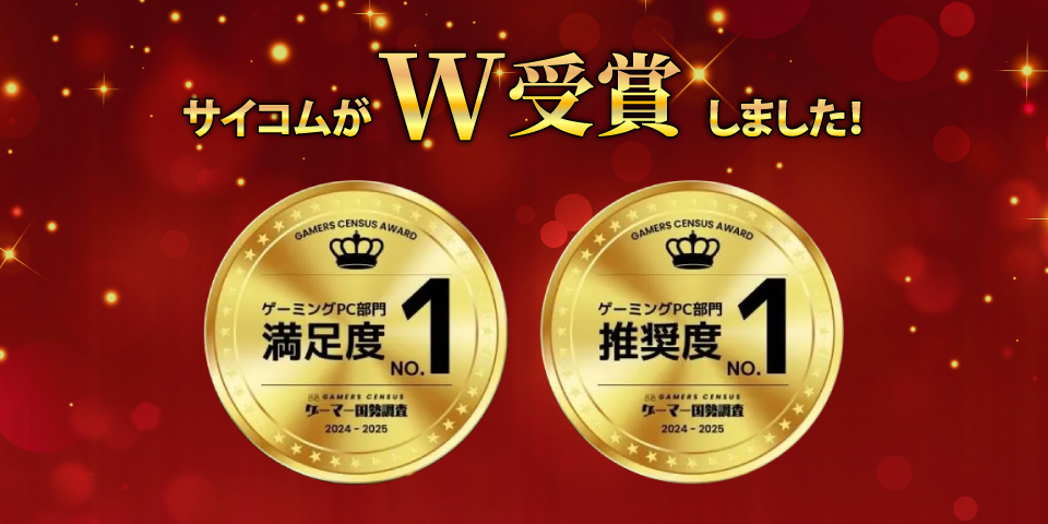サイコムがW受賞しました!